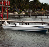 Dive boat - Columbia Rock